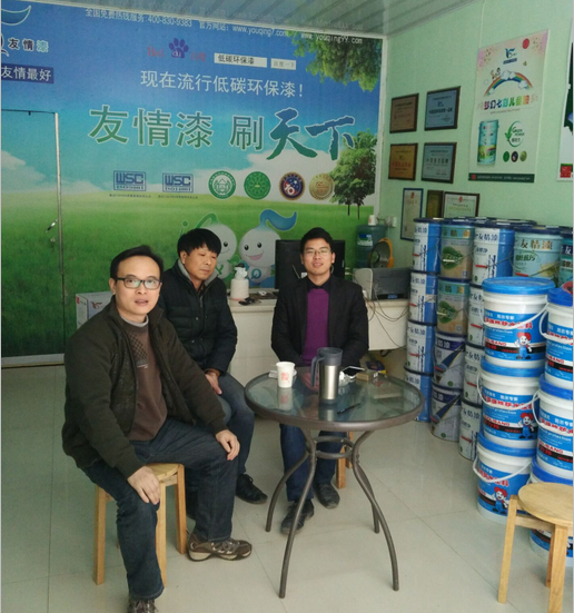 友情漆主動走訪客戶 促進優質服務